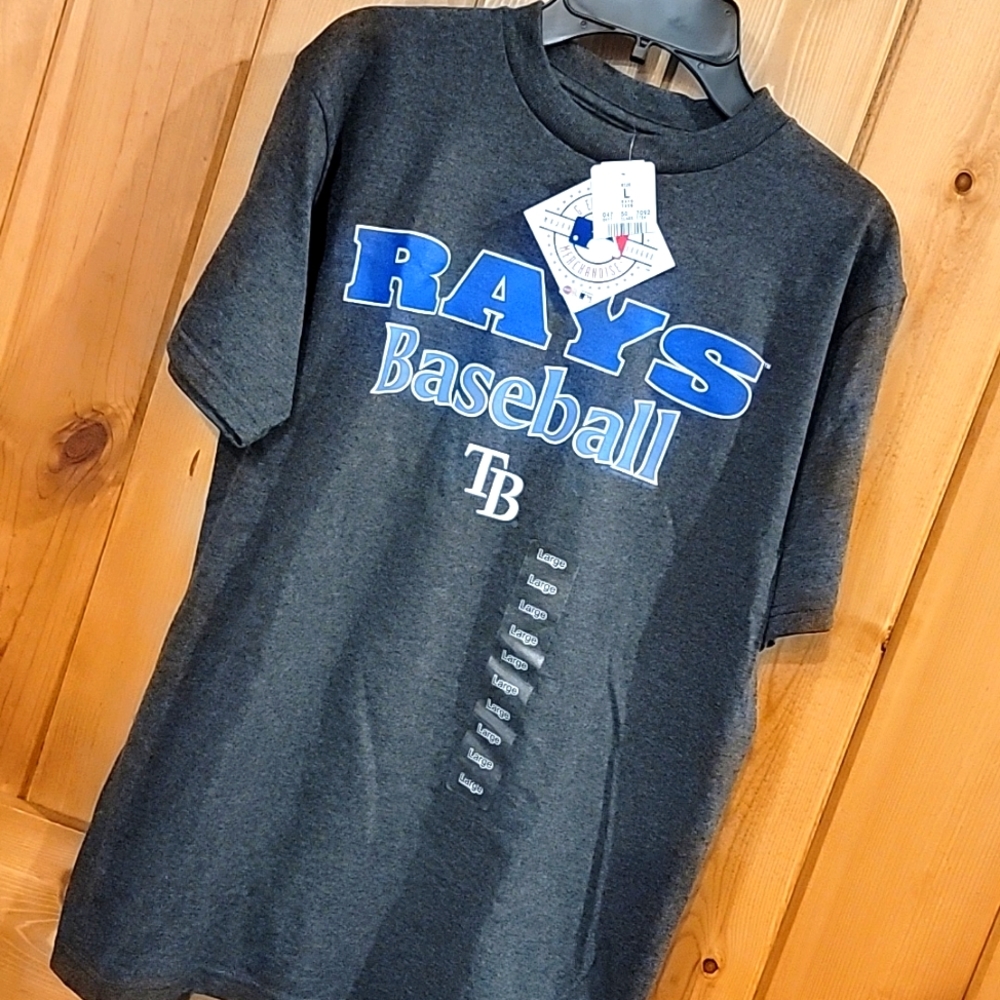 New Tampa Bay Ray's Team Baseball ⚾️ kid sz Large